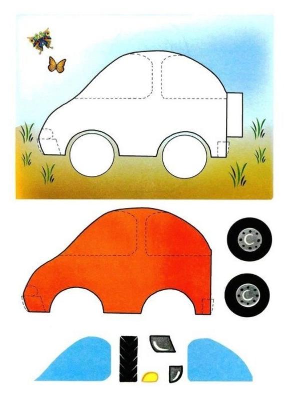 Заготовки для аппликации машины