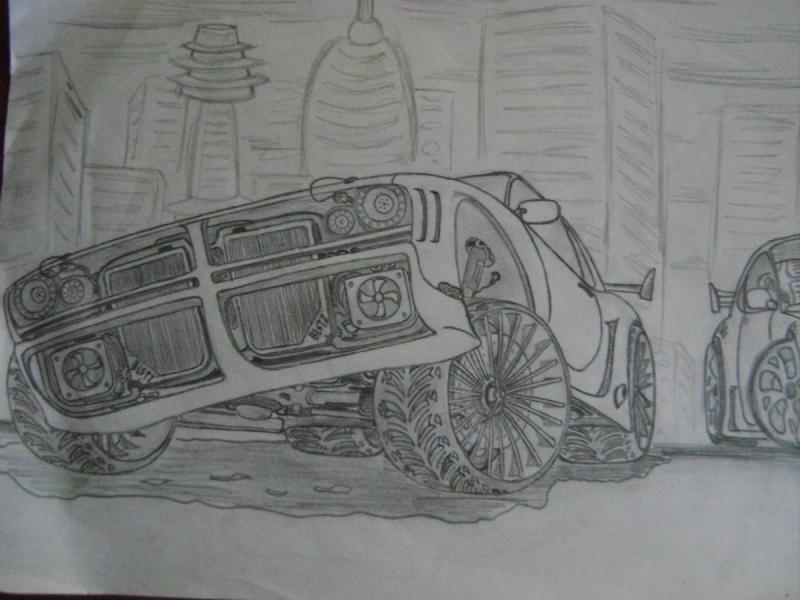 Объемная открытка машинка