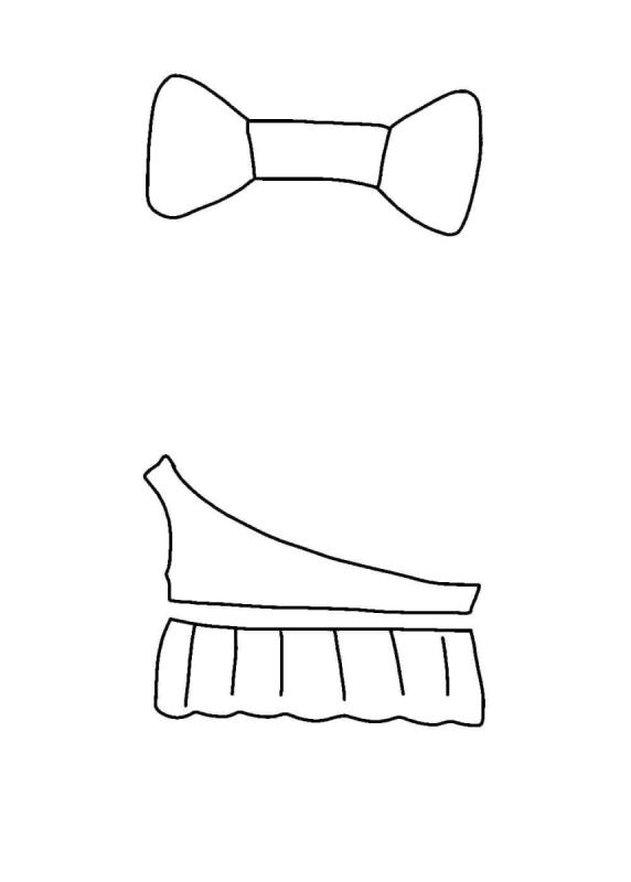 Утка лалафанфан раскраска одежда