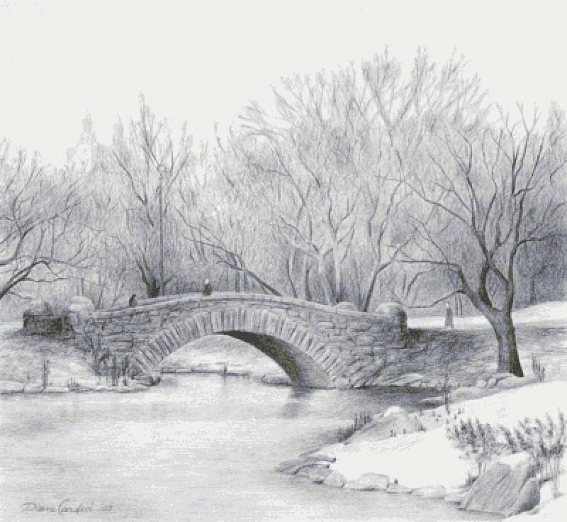 Рисунки для срисовки природа