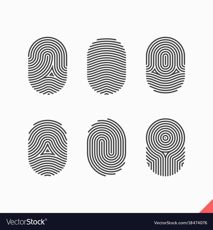 Отпечаток стилизованный