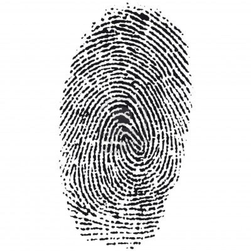 Панно отпечаток пальца