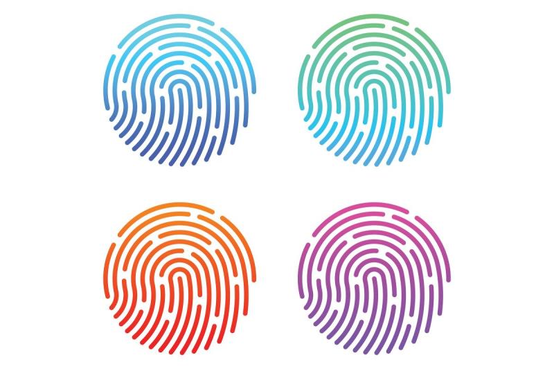 Логотип в виде отпечатка пальца