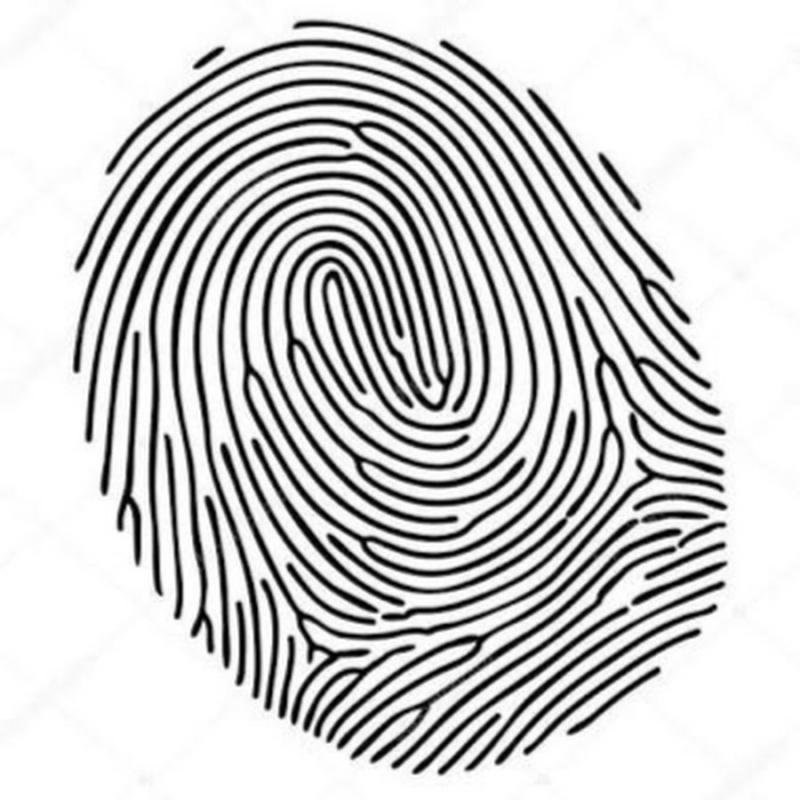 Отпечаток пальца cdr