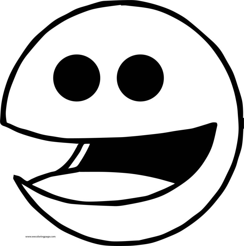 Пэкмэн раскраска