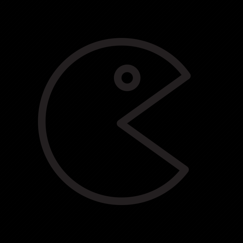 Пэкмэн раскраска