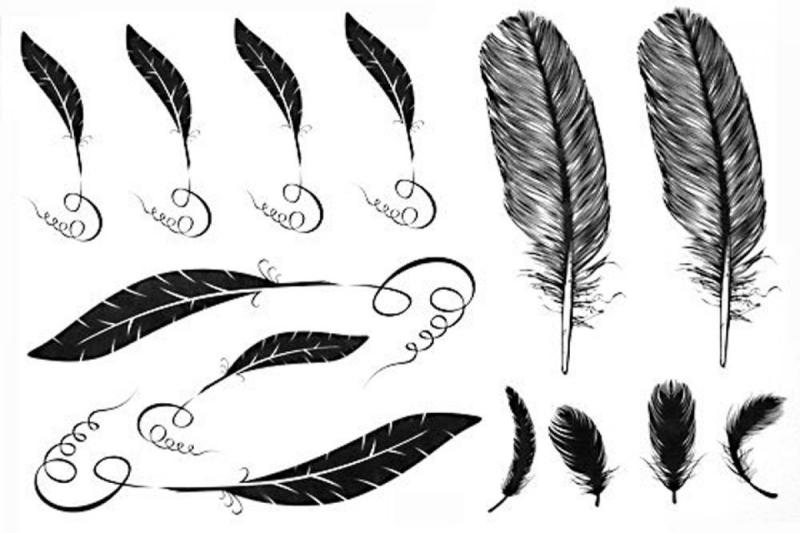 Эскиз пера