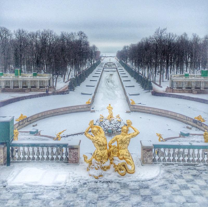 Александр Бенуа Петергоф