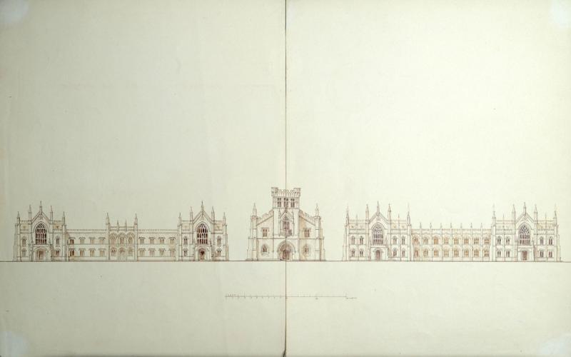 Бенуа царские конюшни Александр Петергоф