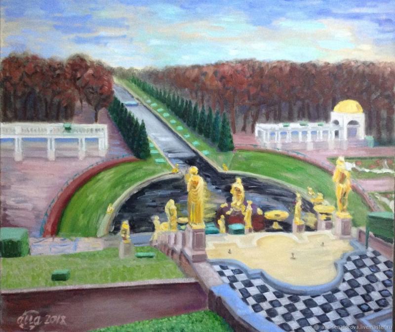 Петергоф рисунок77