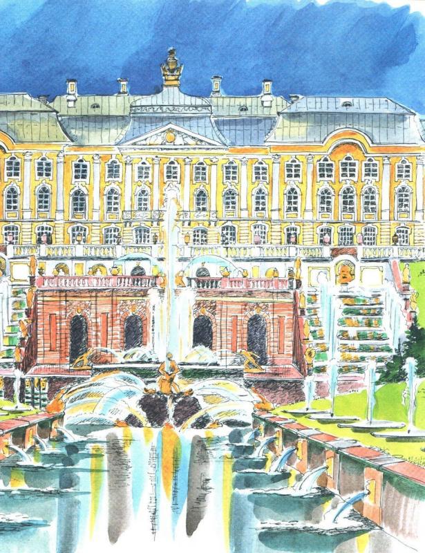 Юлия Иванова Петергоф столица фонтанов