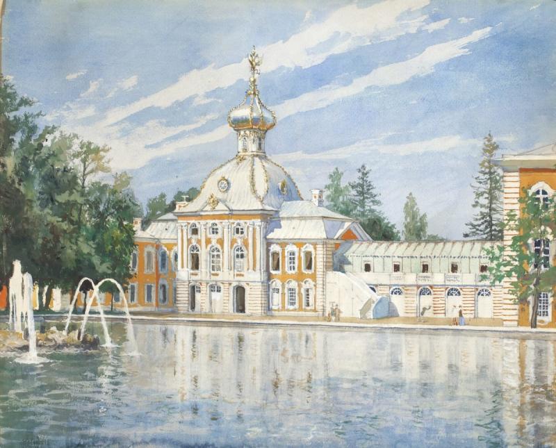 Дворец Бенуа в Петергофе