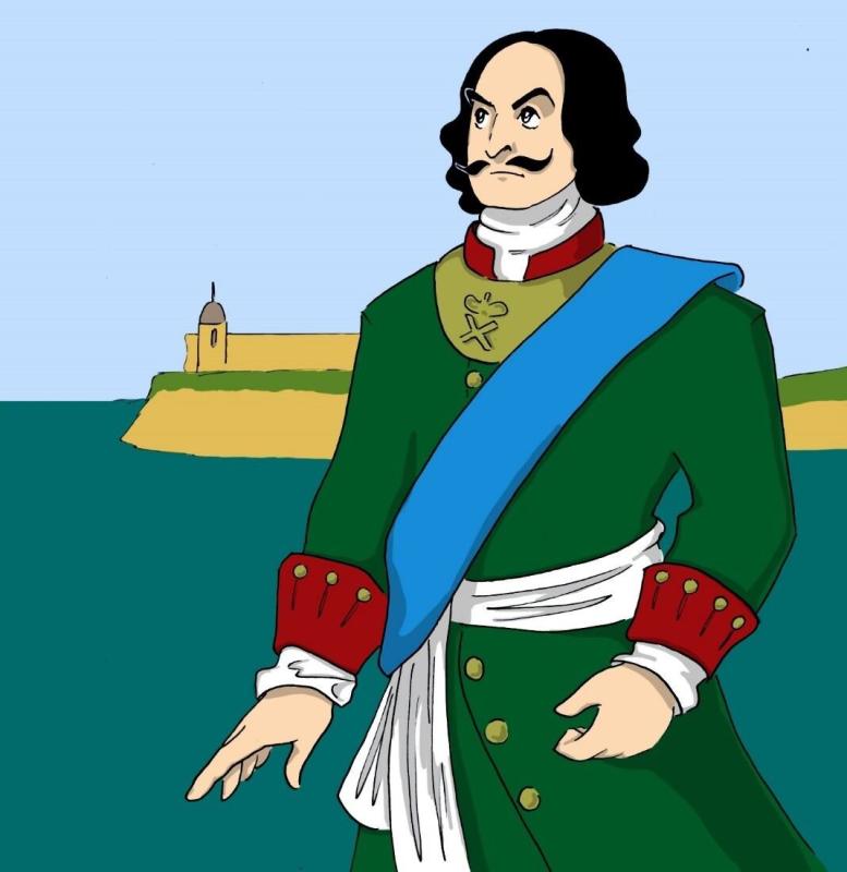 Петр 1 мультфильм