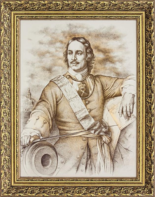 Петр первый портрет