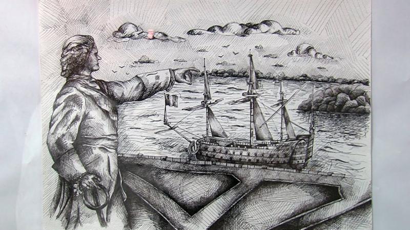 Эскиз на историческую тему