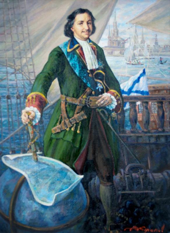 Петр 1 картины