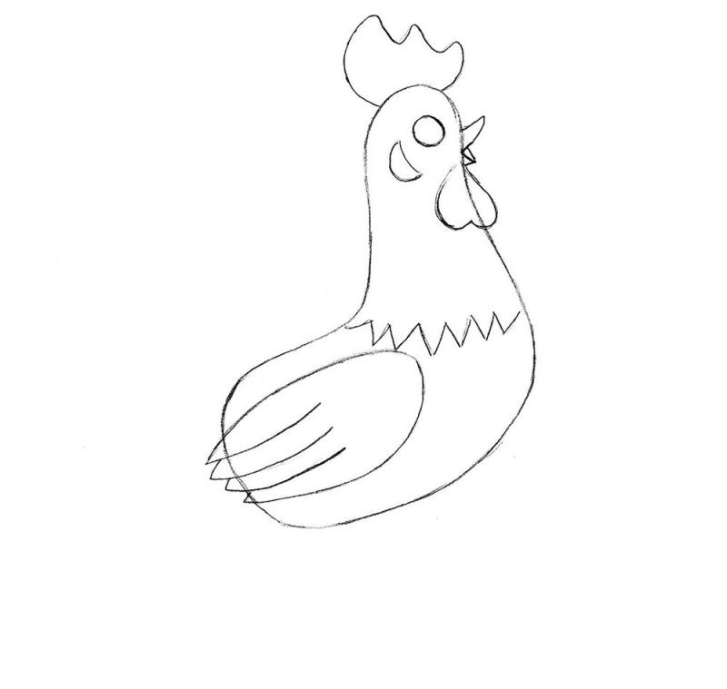 Петушок без хвоста