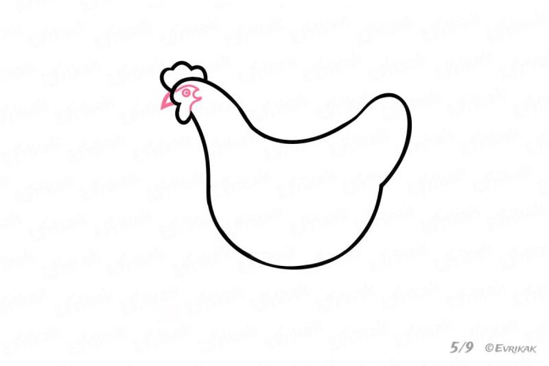 Курица для вырезания