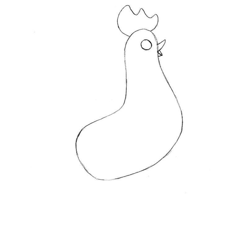 Петух без хвоста