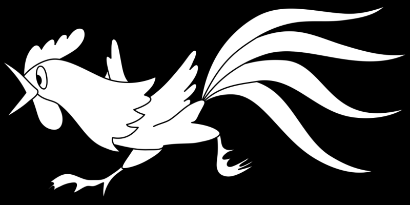 Контур курицы для вырезания