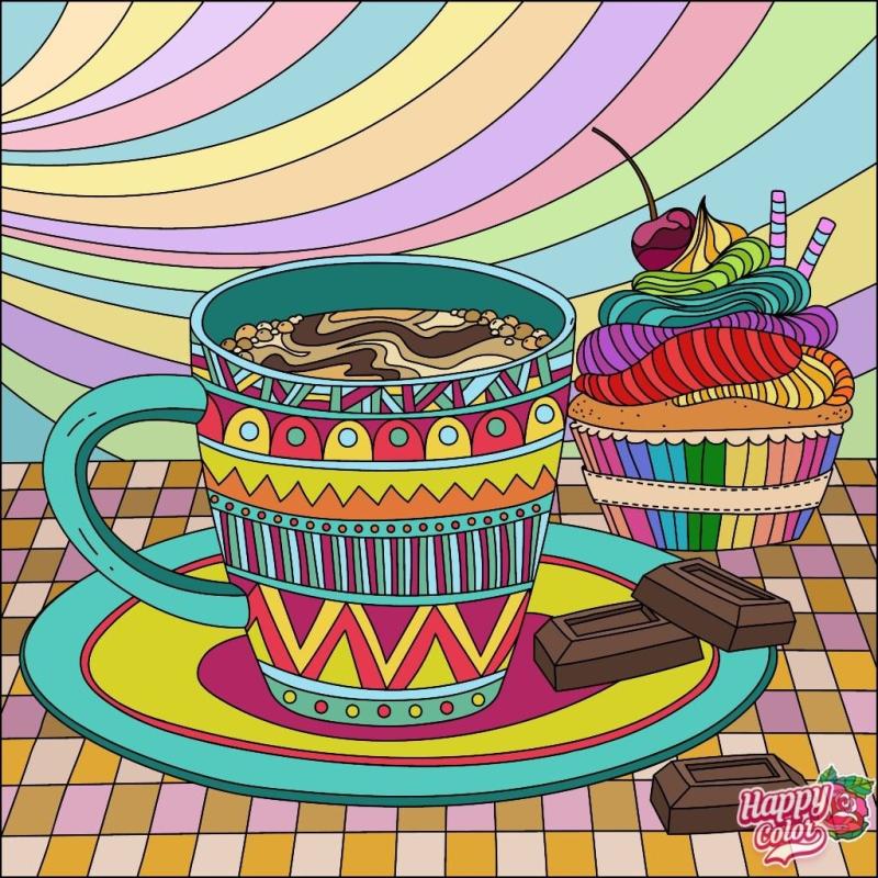 Happy Color рисунки