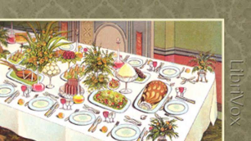 Рисование праздничный стол