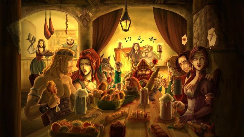 Таверна морровинд арт