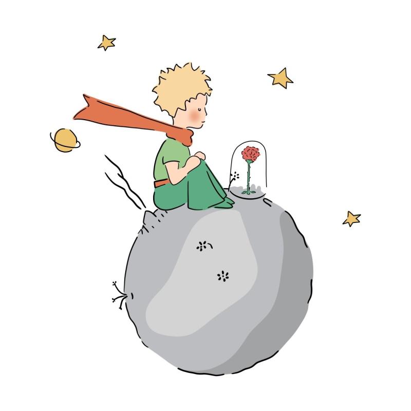 Маленький принц иллюстрации акварель