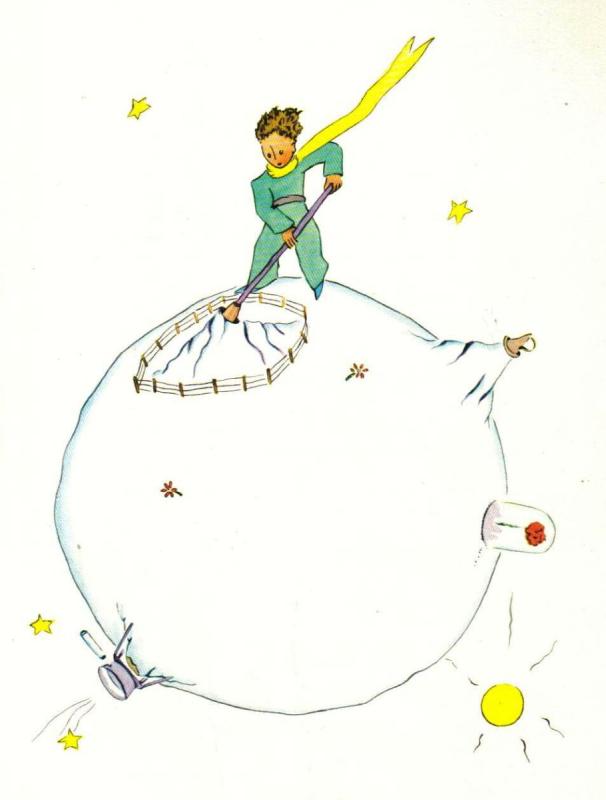 Иллюстрация к произведению маленький принц