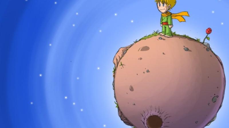 Маленький принц картинки спиной