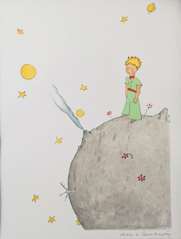 Маленький принц Экзюпери 1 глава