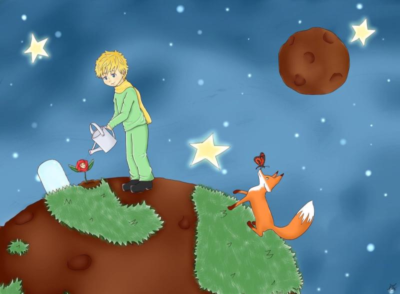 Планета фонарщика из маленького принца