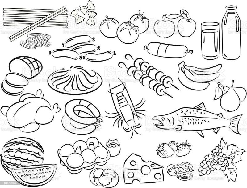 Продукты рисунок