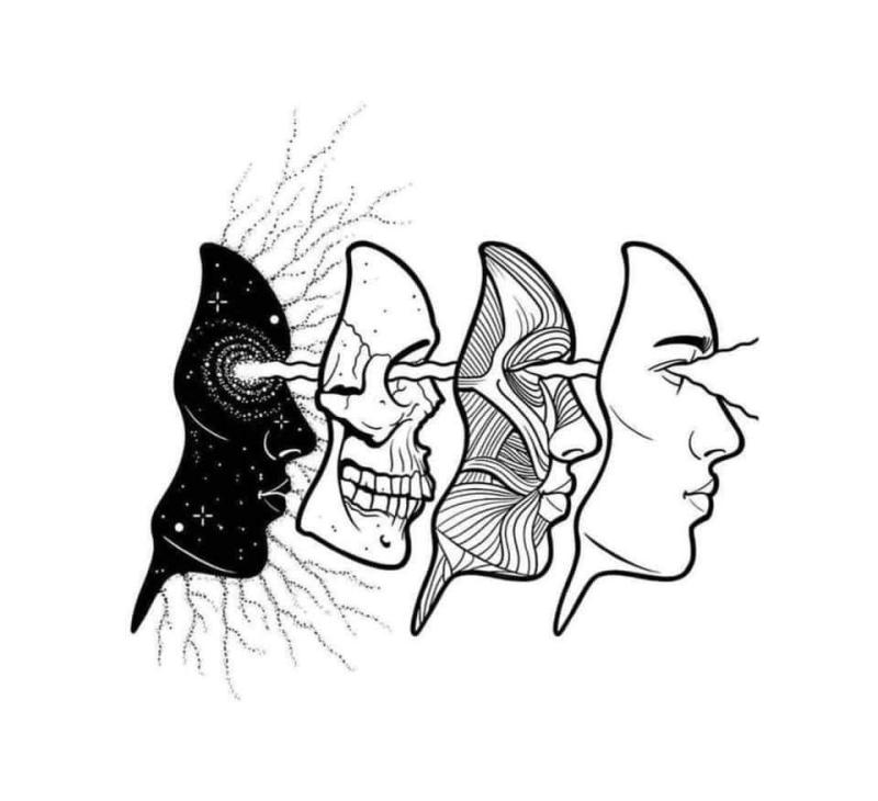 Тату психоделика эскизы