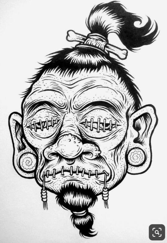 Психоделические картины Рик и Морти