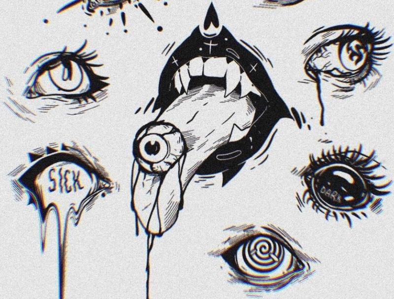 Психодел тату