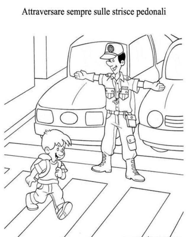 Раскраски по правилам дорожного движения