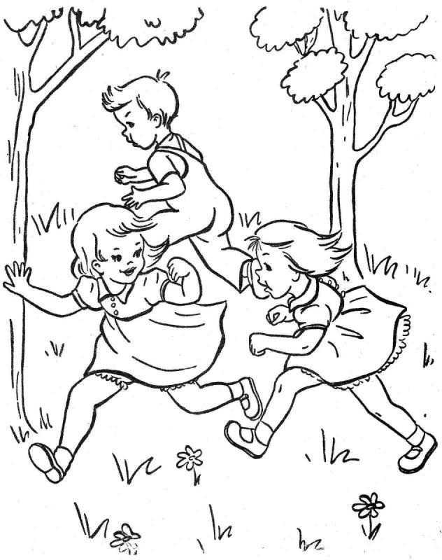 Экология раскраска для детей