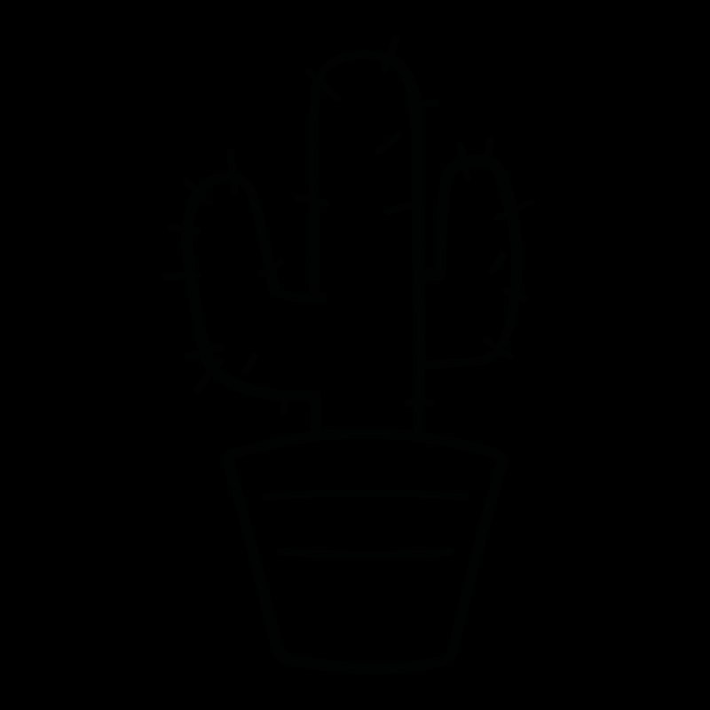 Кактус раскраска для малышей