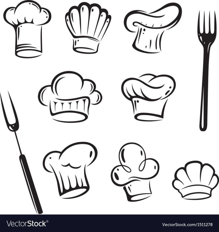 Колпак повара мультяшный