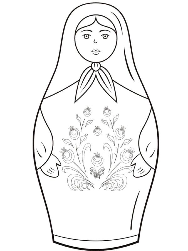 Матрешка картинка