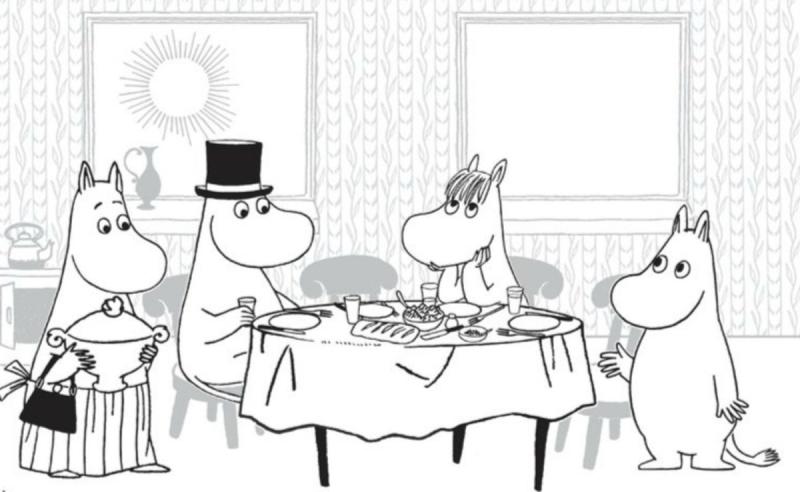 Туве Янссон семья Муми-троллей