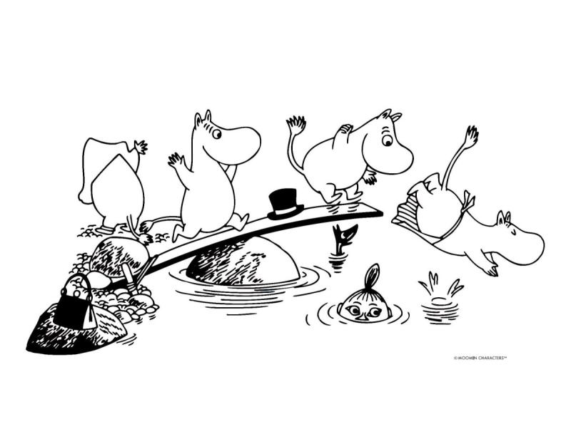 Мумий Тролль иллюстрации Туве Янссон