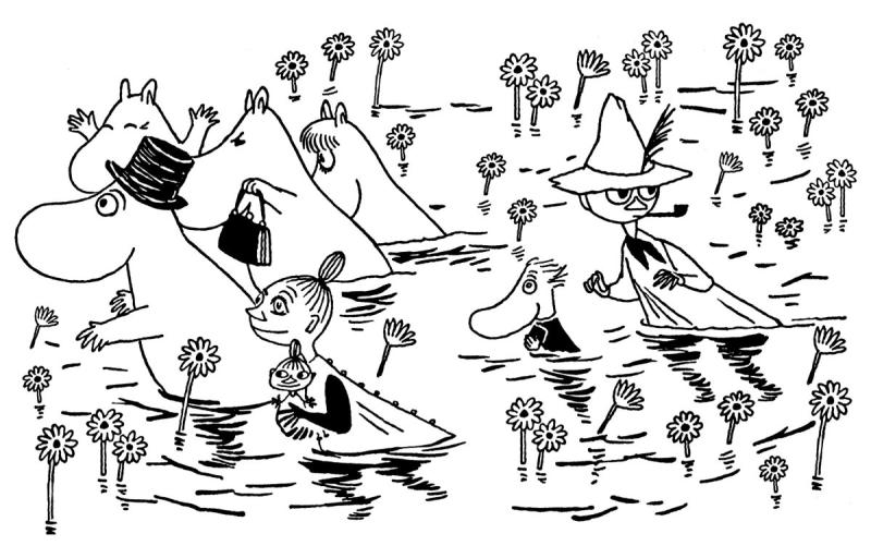 Муми Тролли опасное лето