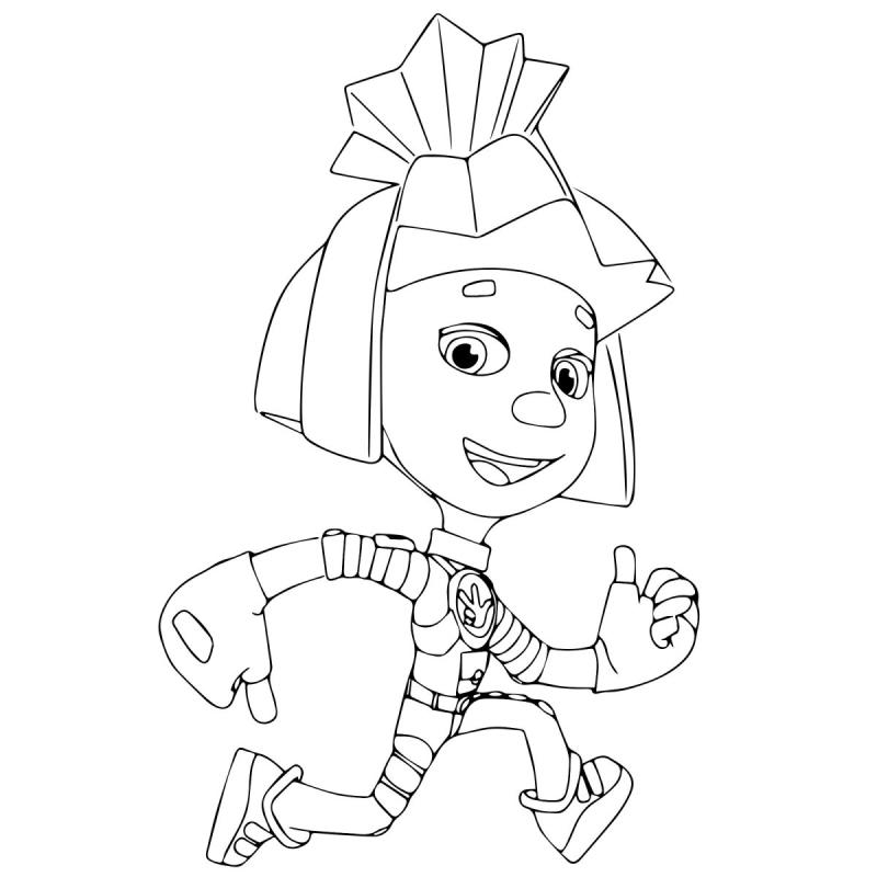 Папус и Мася раскраска