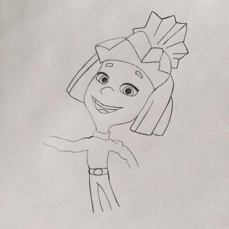 Фиксики Симка рисунок