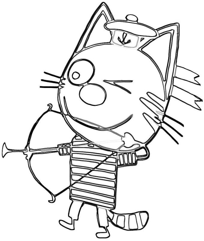 Карамелька раскраска