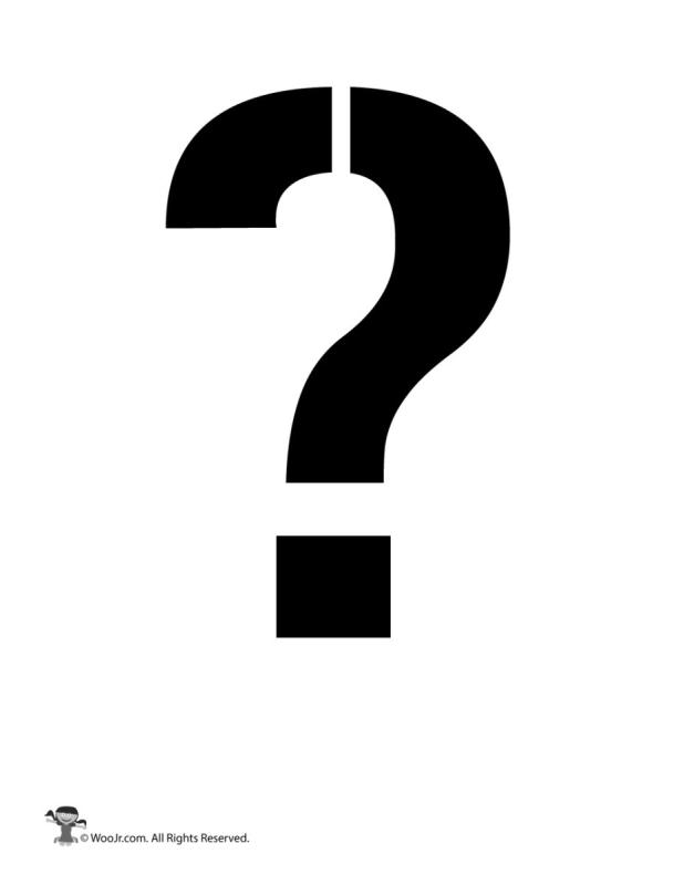 Вопрос трафарет