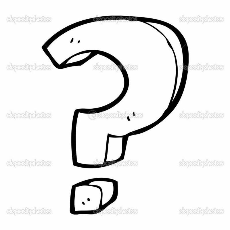 Вопрос нарисованный