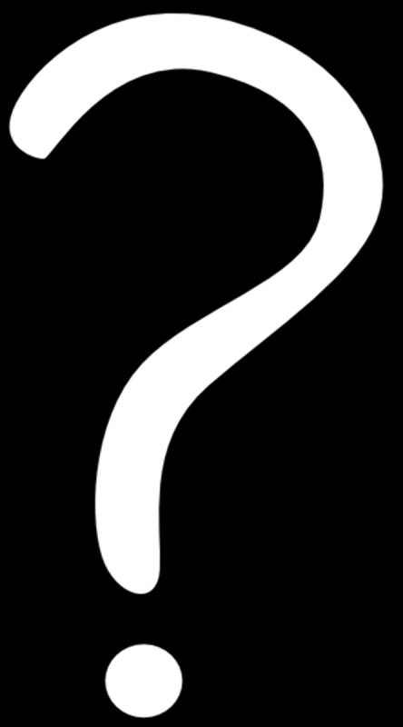 Вопросительный знак раскраска